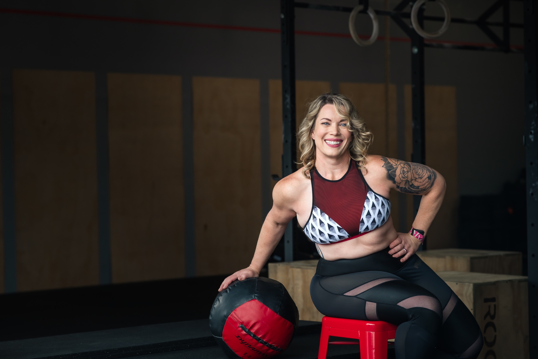 Corinne Cook CrossFit Portrait